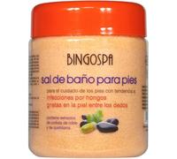 Sal de baño para pies con tendencia infecciones fúngicas, grietas en la piel entre los dedos BINGOSPA 550 g