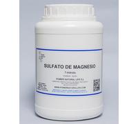 Sal de Epsom o Sulfato de Magnesio Heptahidratado 100% Puro Power natural life | Baños Relajantes Musculares Articulares | Exfoliante Corporal Natural | Pediluvio Pies Cansados | Envase de 1kg