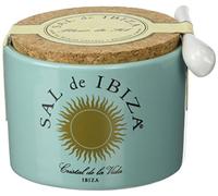 Sal de Ibiza - Cristal de la Vida - Flor de Sal en Bote de Cerámica - 150 g