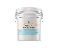 Sal de Magnesio: sal pura de Epsom de Pure Organic Ingredients, USP & Food Grade, sin perfume, alivia los dolores musculares, exfoliante natural, antiinflamatorio