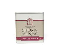 Sal de Pimentón en Escamas Sifón de las Monjas 80g | Sal Marina en Escamas + Pimentón de La Vera D.O.P. | Ahumado con Leña de Encina | Condimento Gourmet