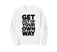 Sal de tu Propio Camino Cita Motivacional Sudadera