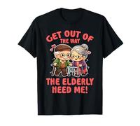Sal del Camino Los Ancianos me Necesitan diseño Camiseta