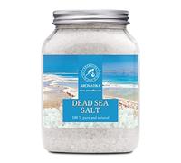Sal del Mar Muerto 1000g - 100% Puro y Natural - Mejor para un Buen Sueño - Alivio para Estrés - Baño - Belleza - Relajante - Sales de Baño