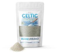 SAL GRIS CELTA SIN REFINAR | SAL CELTA | Rica en minerales - Cosecha tradicional Atlántica | Sal marina gruesa seca | VERDE URBANO STYLE | 227 g.