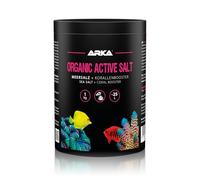 Sal marina para acuario marino - ARKA Organic Active Salt 1 kg - con activadores orgánicos para crecimiento coralino y color - sin fosfatos - soluble y segura - equilibrio estable y profesional
