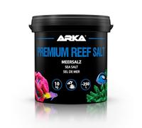 Sal Marina para Acuario Marino - ARKA Premium Reef Salt 10 kg - Sal sintética para corales LPS y SPS - Crecimiento, Color y Estabilidad - sin fosfatos - disolución rápida - Calidad Profesional