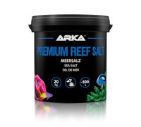 Sal Marina para Acuario Marino - ARKA Premium Reef Salt 20 kg - Sal sintética para corales LPS y SPS - Crecimiento, Color y Estabilidad - sin fosfatos - disolución rápida - Calidad Profesional