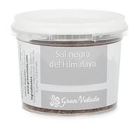 Sal Negra del Himalaya: Cristales Marrón Oscuro para Exfoliantes, Sales de Baño y Envolturas Corporales | Rica en Hierro, Azufre y Magnesio | 100 gr