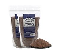 Sal Negra Fina de Himalaya - 1 Kg - 100% Natural y Pura, Rica en Minerales Esenciales, Sin Aditivos, Para Cocina y Salud (2 Ud)