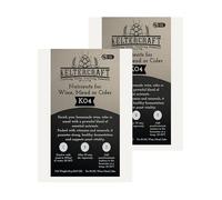 Sal nutritiva para levadura Keltercraft K04 [20 g: para 50 l de vino, hidromiel y sidra] Sal de fermentación, alimento para levadura DAP con vitaminas, sal nutritiva para fermentación