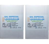Sal Para Lavavajillas Marina Pastillas 10 Kg (2 Unidades)