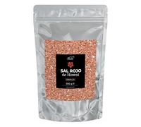 Sal Rojo de Hawai Bembo - Cristales de Sal Roja Alaea - Envase de 500 g - Ideal para Carnes, Pescados al Horno y Verduras
