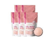 Sal Rosa del Himalaya 100% Natural Sazonar y Cocinar Sin Refinar Sin Aditivos - Sal Rosa del Himalaya Fina 5Kg