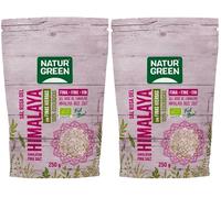 Sal Rosa del Himalaya Fina con Hierbas Ecológicas, 2 und x 250g Mezcla de 95% Sal y 5% Hierbas Aromáticas