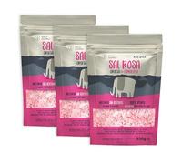 Sal Rosa Del Himalaya Gruesa. Sin Aditivos, Sin Refinado. Mayor Contenido En Oligoelementos. Para Sazonar Y Condimentar. Origen: Punjab, Pakistán (2850g (Pack de 3), Gruesa)