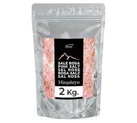 Sal Rosa del Himalaya Molida Bembo 2 Kg - Sal Natural Gourmet, Baja en Sodio, Rica en Oligoelementos, Sin Conservantes, Colorantes ni Antiaglomerantes, Ideal para Cocina y Condimentos