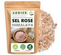 Sal Rosa del Himalaya Orgánica - 250G de Cristales Naturales para una Cocina Deliciosa - Bolsa Fresca - Condimento Saludable con Sal Rosa del Himalaya Orgánica para Realzar Tus Platos Dulces y Salados