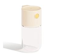 Sal y pimienta | Dispensador de sal a presión | Salero con función de medición, medición de pimienta con tapa, medidor de vidrio, pimentón, pimienta en polvo, dispensador de azúcar