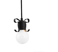 Sala de Chicas Mariposa araña de Hierro e27 Princess Lite Lite decoración Infantil Sala Color Metal s Dormitorio Pasillo Negro, Color: Rosa