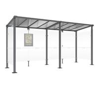 Sala de espera MILANO PROCITY, con 2 revestimientos laterales