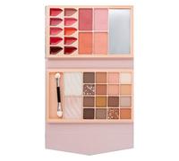 Sala de ojos de maquillaje: paleta de sombras de ojos de larga duración, kit de maquillaje de múltiples tono de múltiples sombras | Colores de ojos altamente pigmentados para la fiesta, looks casuales
