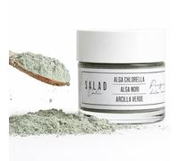 SALAD CODE Mascarilla Facial Detox Purificante Arcilla Verde 50 ml | +90% Natural | Arcilla Verde y Carbón Activo | Piel Grasa Poros y Puntos Negros | Detox 15 min | Piel Sensible