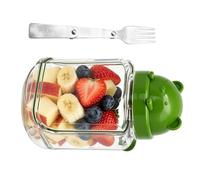 Salad Container, Portable Leak Proof Food Storage Canisters, Salad Container For Lunch Meal Prep Home Kitchen School Office Gym Camping Restaurant Dining Picnic Outdoor Activity Fresh Food Use