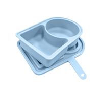 Salad Lunch Box - Dishwasher Washable Snack Box, 250ml Food Containers with Lids, Food Grade Silicone Storage Boxes, Portable Meal Prep , Refrigeration Organizer for Salad Dressing Vegetables Fruits