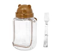 Salad Meal Prep Containers - Portable Food Storage Set, Leak Proof Clear Salad Canisters | Lunch Box Organizer | Kitchen School Office Gym Camping Picnic Outdoor Dining Meal Planning Container System