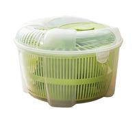 Salad Washer - Fruit Dehydrators | Manual Salad Spinner | for Dumpling Filling Filter Kitchen Fresh Crisp Clean Produce Dressing Food Veggie Onion Sink