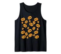 Salado y divertido: diseño de patrón sin costuras de pretzel Camiseta sin Mangas