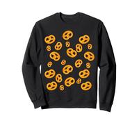 Salado y divertido: diseño de patrón sin costuras de pretzel Sudadera
