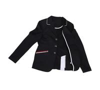 SALALIS Abrigo Ecuestre para Niños Chaqueta Ligera y Elegante para Montar a Caballo para Competición y Entrenamiento Mezcla de Algodón (#3)