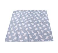 SALALIS Alfombra Impermeable para el Suelo de la Trona de bebé, Bonito Patrón de Animales de Dibujos Animados para Picnics Al Aire Libre, 110x110cm