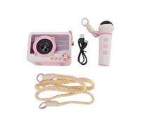 SALALIS Altavoz Inalámbrico con Micrófono, Mini de Karaoke, Conectividad BT y Divertidos Efectos de Sonido para Entusiastas del Canto, Set de Fiesta de Karaoke (Micrófono único)