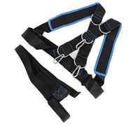 SALALIS Arnés de Hombro de Trineo de Entrenamiento de Fuerza de Velocidad para Entrenamiento de Resistencia y Velocidad, Cinturón de Banda de Resistencia Ajustable para Hombres y Mujeres, Material