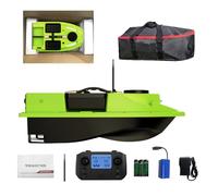SALALIS Barco de Cebo de Pesca con GPS, Inalámbrico, Capacidad de 2KG, 4 Bandejas de Cebo con Rango de Control de 500M para Entusiastas de la Pesca, Compacto, 1,75 Kg (5200mAh)