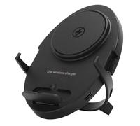 SALALIS Base de Carga Multiusos Inteligente del Soporte del Cargador Inalámbrico para el Viaje en Casa 5W 7.5W 15W