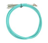 SALALIS Cable óptico Cable de Conexión de Fibra de Alto Rendimiento Multimodo de Doble Núcleo para Transmisión de Datos en Redes 3 Metros