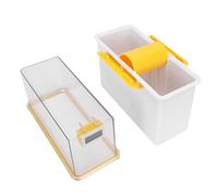 SALALIS Caja Secadora de Filamentos para Impresión 3D con Portacarretes y Medidor de Temperatura para un Almacenamiento óptimo de Filamentos, 1 Kg, Tamaño de Plástico 25,5 X 23,5 X 12 Cm
