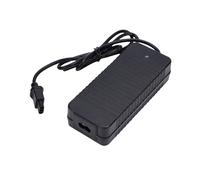 SALALIS Cargador de Scooter Eléctrico 2A con Control Inteligente de Temperatura y Múltiples Protectores de Seguridad para Scooter Eléctrico NIU, Material ABS, 1 Unidad (Enchufe Europeo)