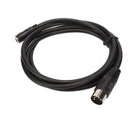 SALALIS Conector Macho DIN de 5 Pines a Cable de 3,5 Mm Extensión de para Reproductores de CD VCR DVD Phono PVC Duradero de 4,9 Pies