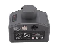 SALALIS Fuente Portátil de la Mini Batería Recargable Satelital del Banco 5Ah del Poder para el Viaje Que Acampa, Material del ABS (Enchufe Europeo 100-240V)