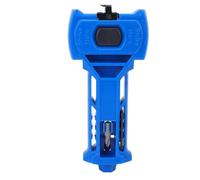 SALALIS Herramienta de Mortaja para Pestillo de Puerta, Kit de Instalación de Cincelado Profesional para Puertas de 1-3/4 Pulgadas de Grosor, Material Plástico Azul Compacto