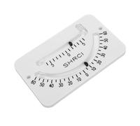 SALALIS Inclinómetro Preciso de Doble Escala para Vehículos Todoterreno, Camiones, Remolques, Barcos, Construcción Robusta, Apto para Diversas Aplicaciones