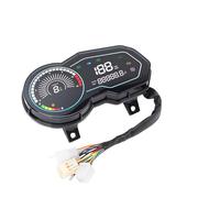 SALALIS Indicador Digital de Motocicleta, Cristal Antiniebla, Ajuste de Brillo Automático para 150z 150sz 170z, Sellado de Silicona sin Problemas