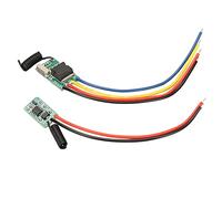 SALALIS Interruptor de Control Remoto, Kit M¨®dulo Transmisor y Receptor RF 433MHz, Mini Rel¨¦ Moment¨¢Neo, Compatible DC6V-36V, Ideal para Puertas y Ventanas, F¨¢CIL Instalaci¨®n