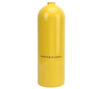 SALALIS Kit de Equipo de Snorkel con Mochila Ajustable y Tanque de Oxígeno para Aventuras de Buceo Submarino, Capacidad de 4L (Amarillo)