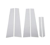 SALALIS Lujoso Juego de Molduras Cromadas para Postes de Pilar para Clase S W220 1998-2006, Reemplazo de Poste de Pilar de Ventana de Puerta con Efecto Espejo para Propietarios de Automóviles de Lujo